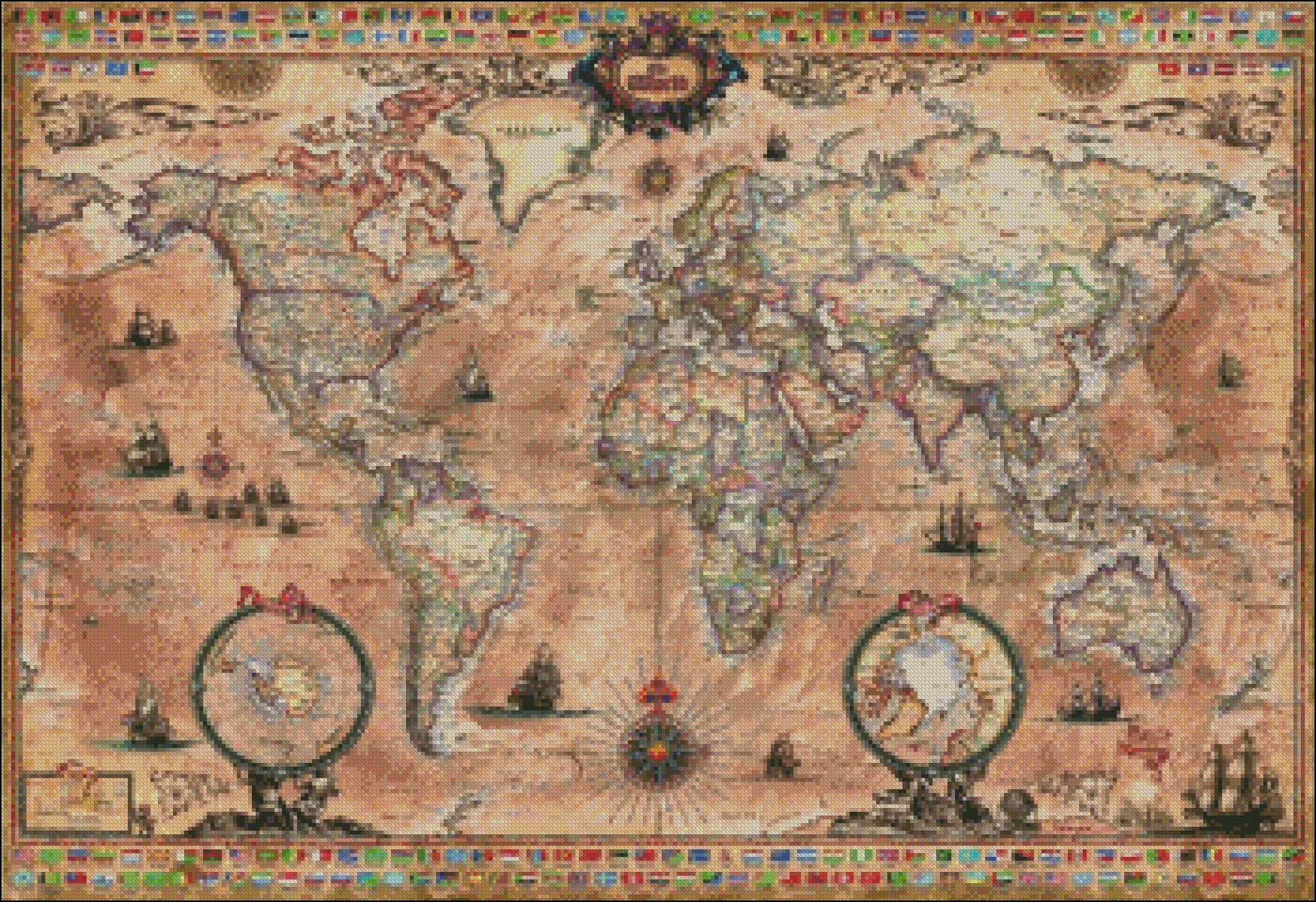 Ancient Map Of The World Images - United States Map